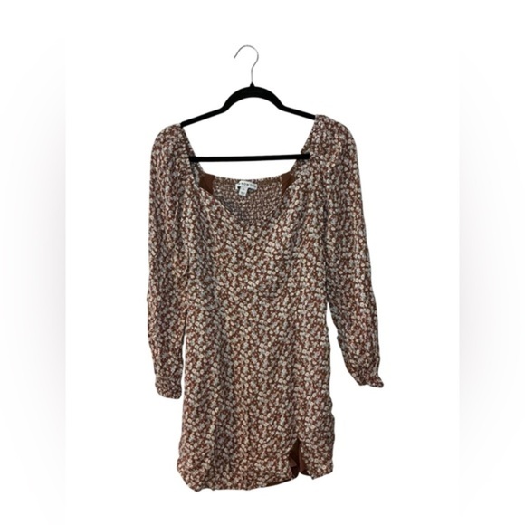 Floral Long Sleeve Dress - Picture 1 of 4